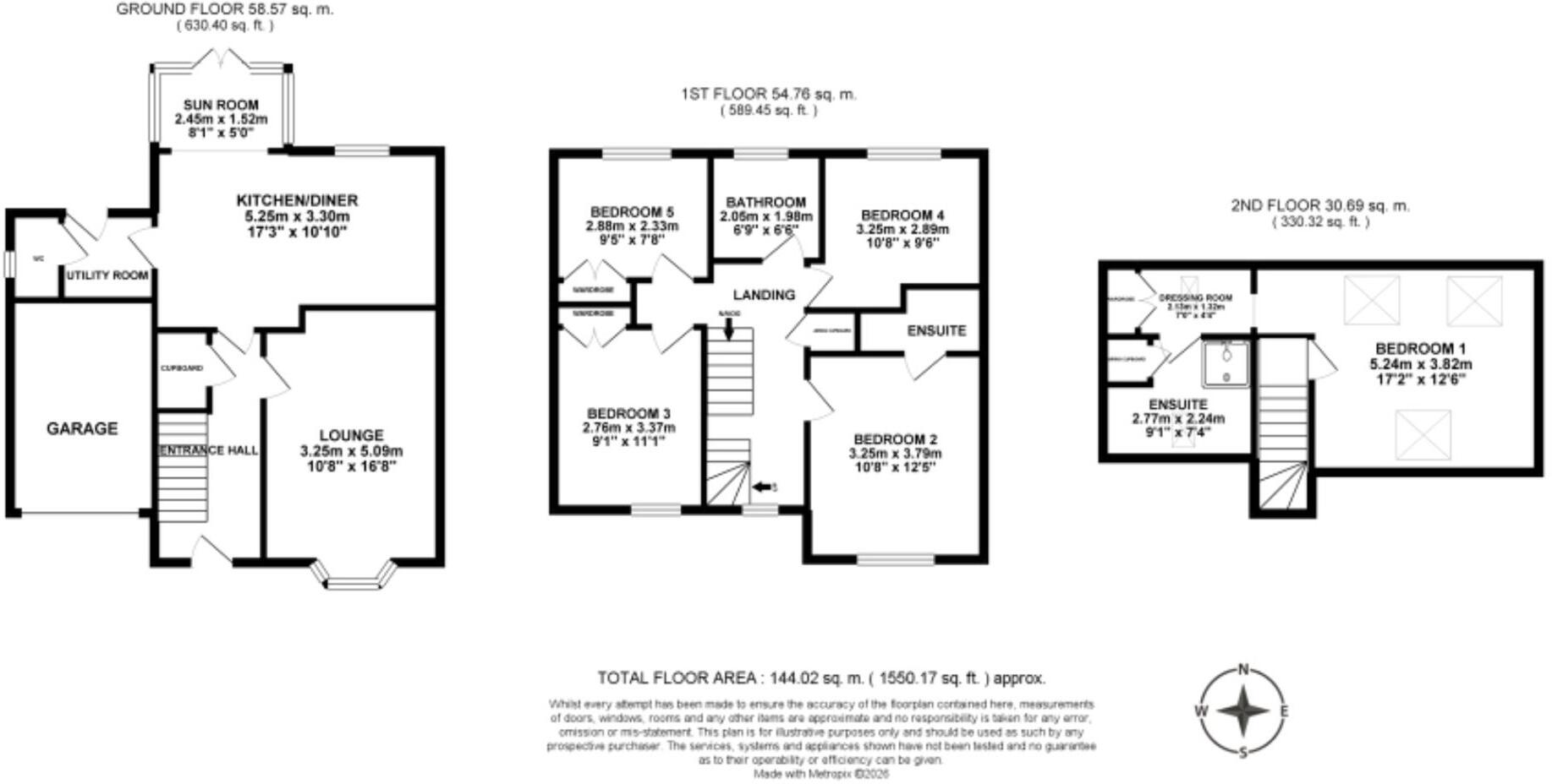 Hollingworth Close, Yarnfield, ST15 floorplan