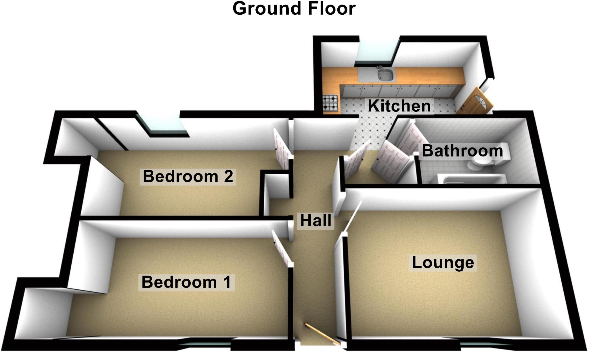 West Huntingtower, Perth floorplan