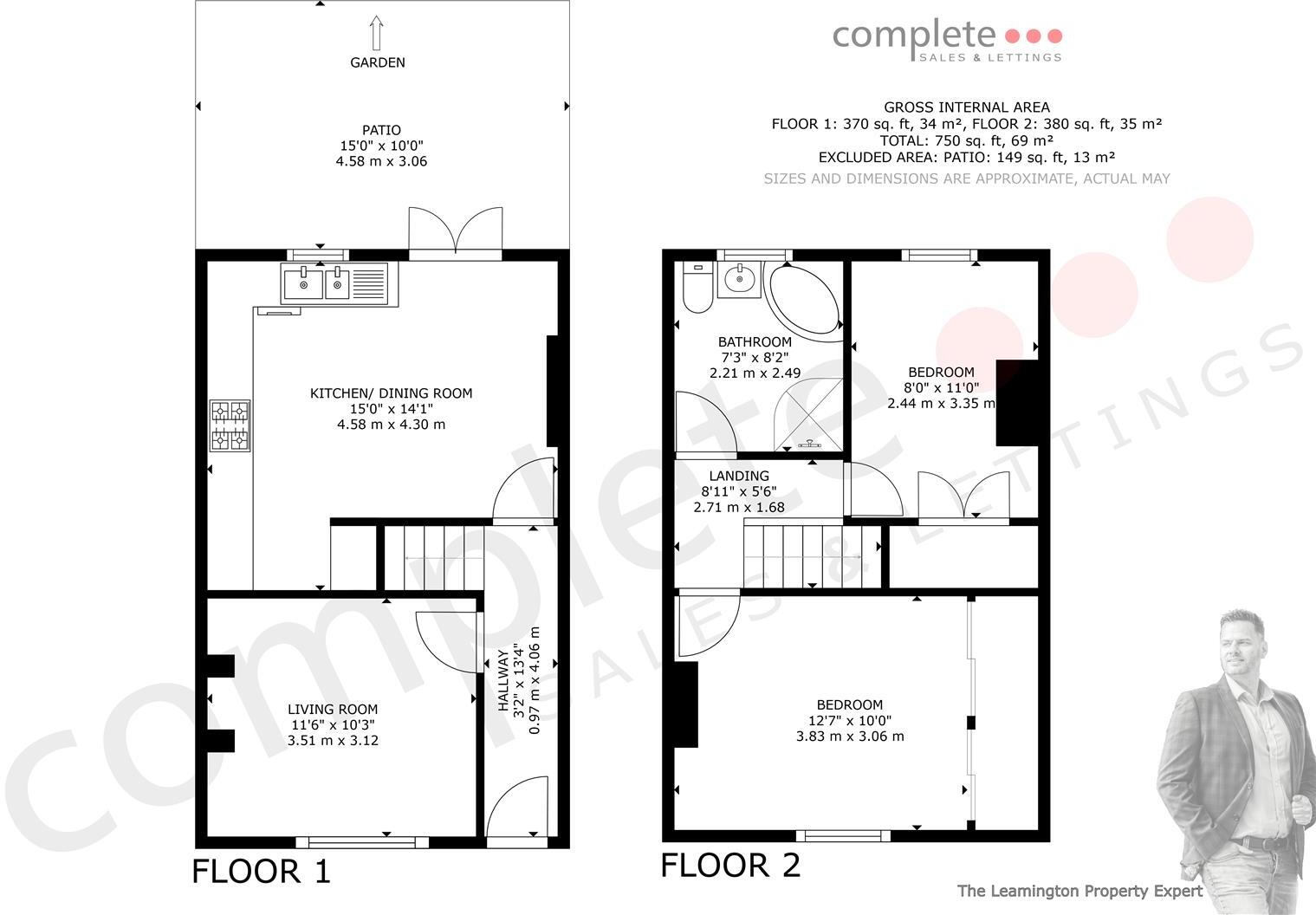 Pendicke Street, Southam floorplan