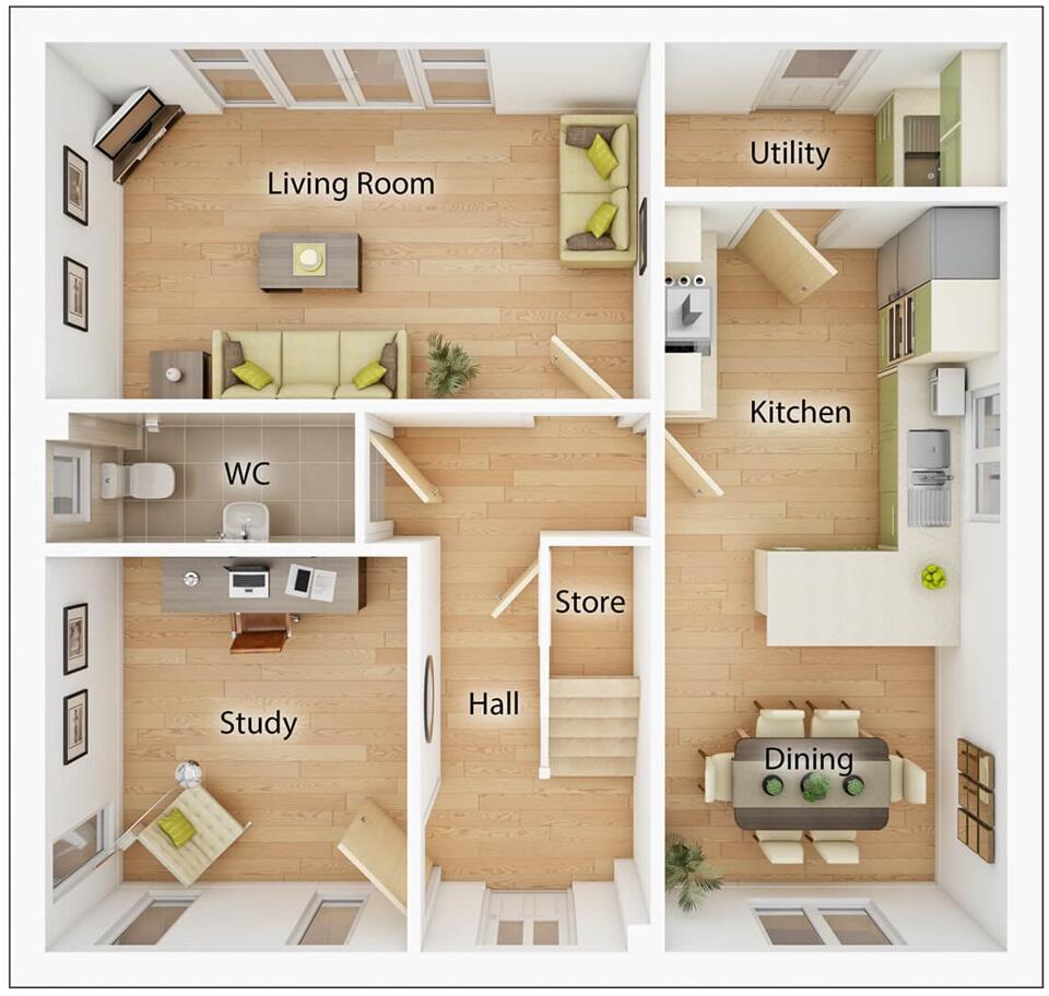 off Auchinleck Road, Roboyston, 
Glasgow, 
G33 1PN floorplan