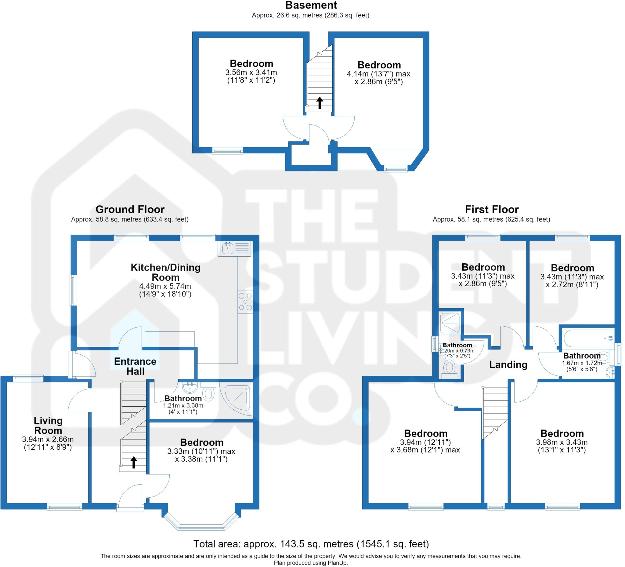 Cottesmore Road, Lenton floorplan