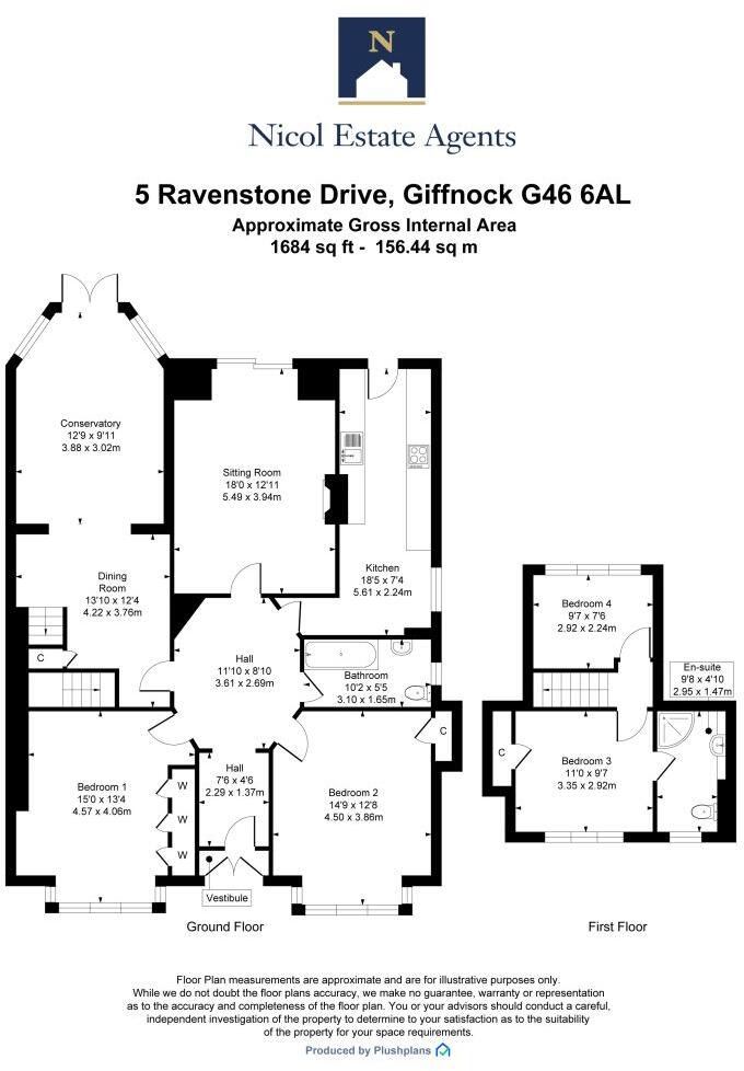 Ravenstone Drive, Giffnock floorplan