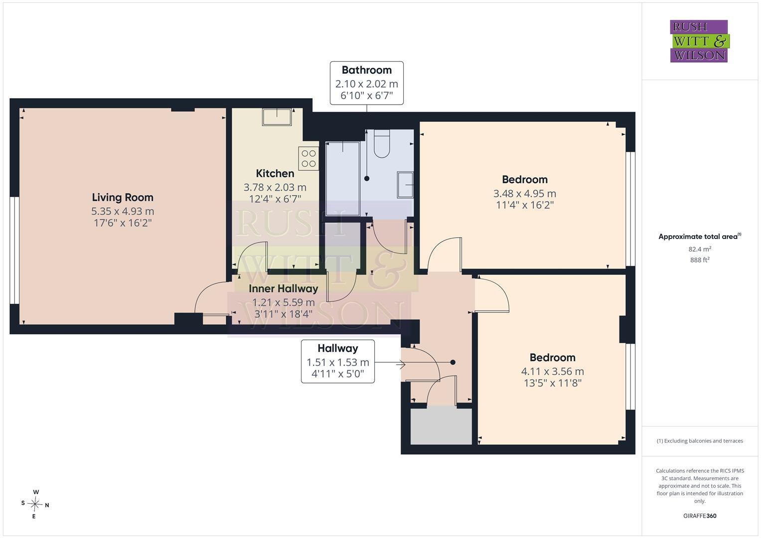Marine Court, St. Leonards-On-Sea floorplan