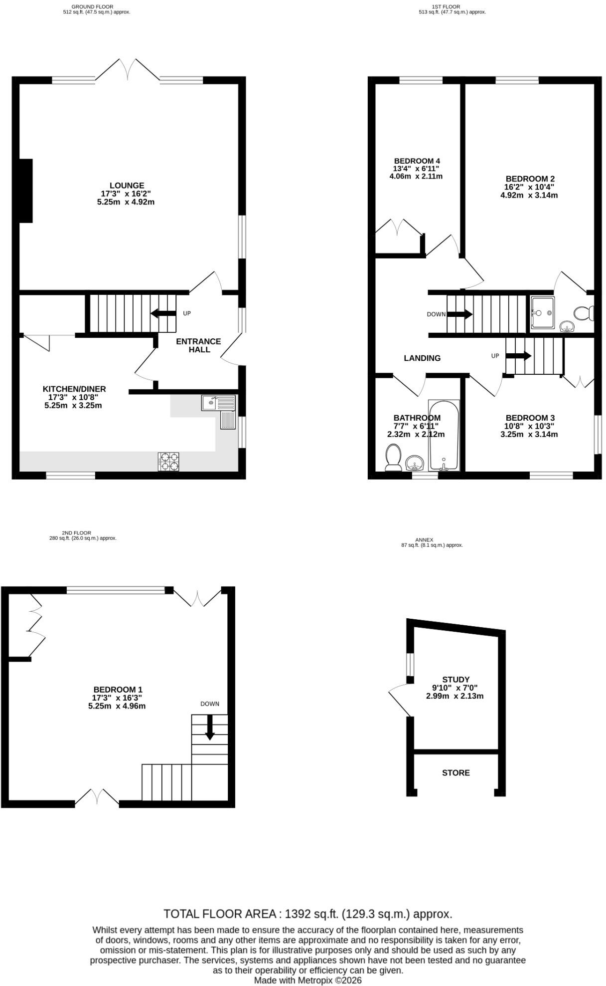 St Nicholas Street, Old Portsmouth floorplan
