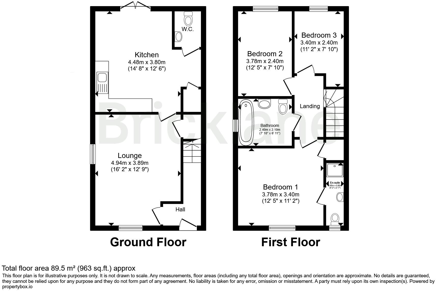Little Clobbs Mead, Little Dunmow, Essex floorplan