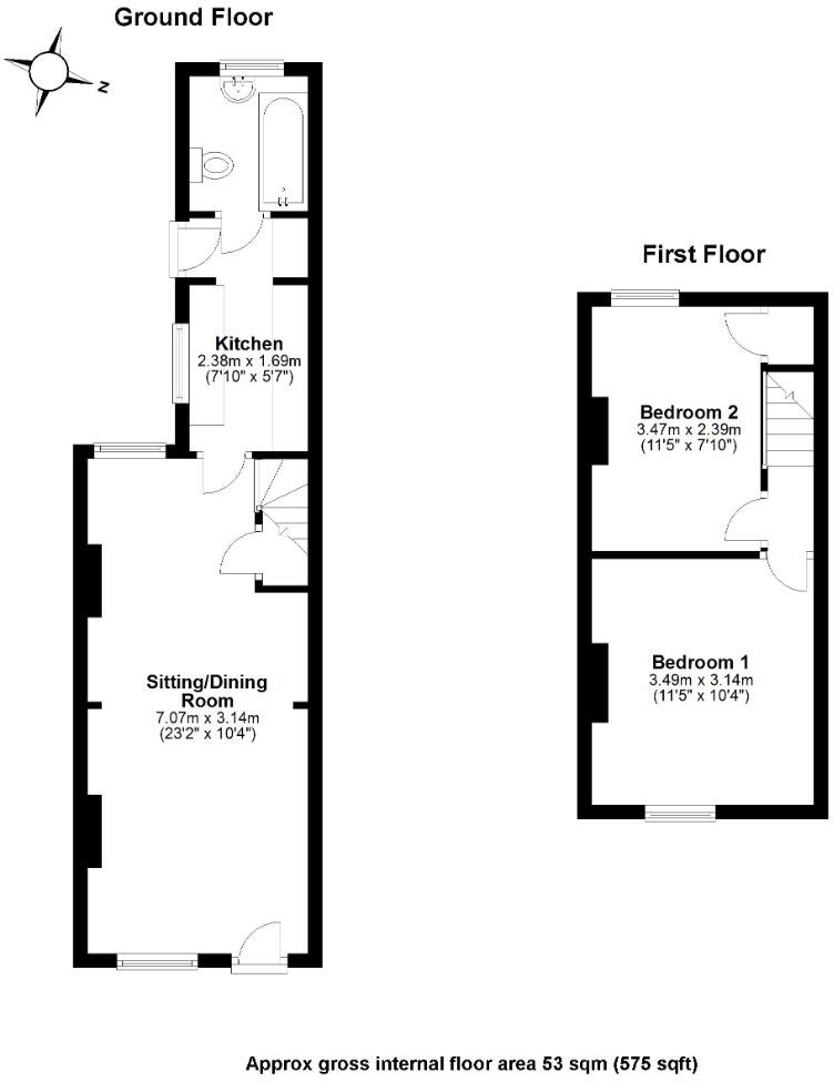 South Street, Bishops Stortford, CM23 floorplan