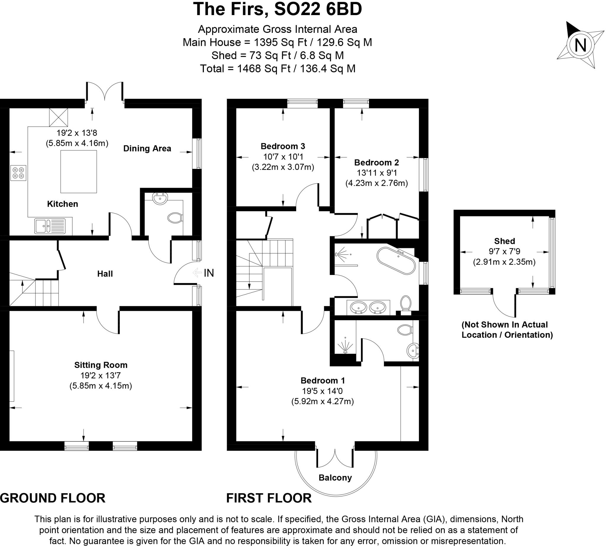 The Firs, Winchester, Hampshire, SO22 floorplan