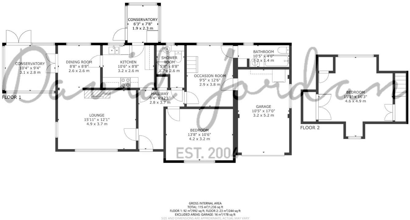 Arundel Road, Seaford floorplan