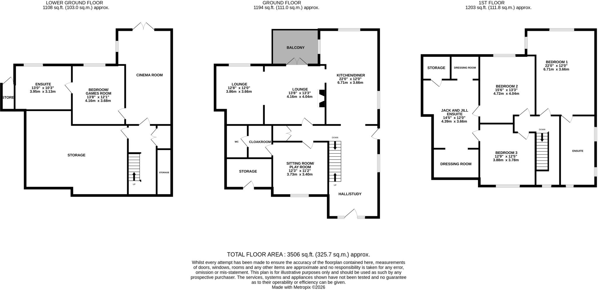 Crosshills Road, Cononley, Keighley, North Yorkshire, BD20 floorplan