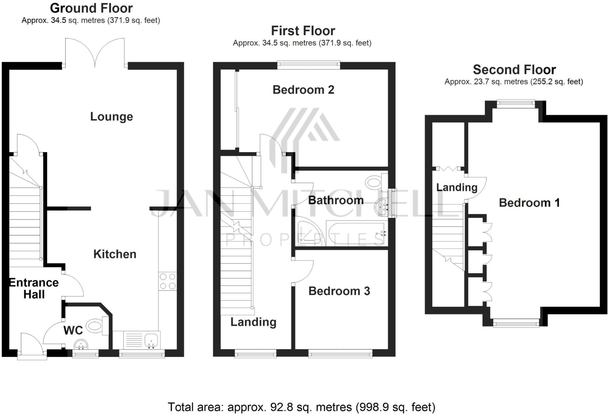 Tindale Terrace, Rowlands Gill floorplan