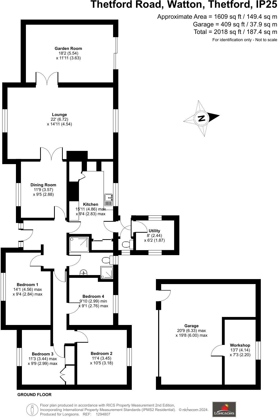 Thetford Road, Watton floorplan