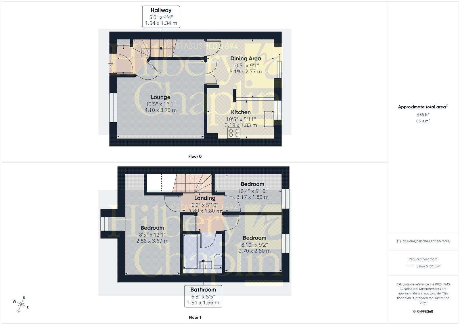 Bunting Lane, Billericay, Essex, CM11 floorplan
