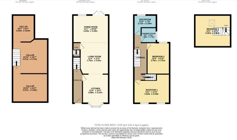 Barlow Road, Levenshulme, Manchester, M19 3JB floorplan