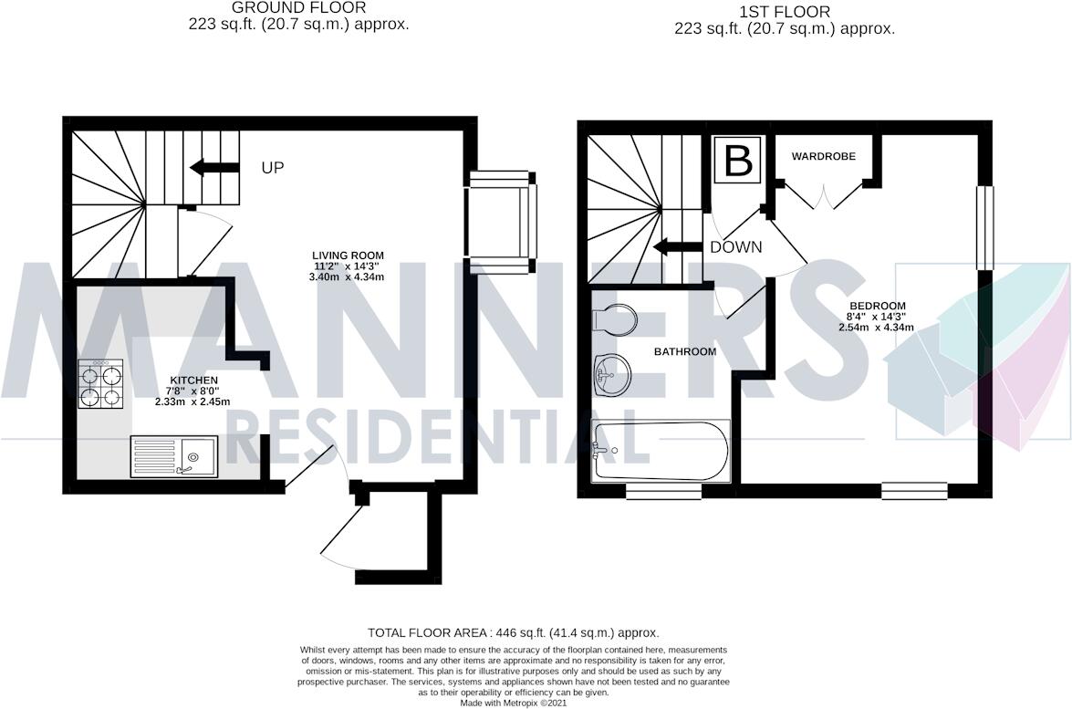 Goldsworth Park, Woking floorplan