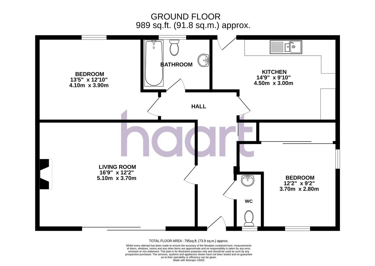 Nursery Close, Langworth floorplan