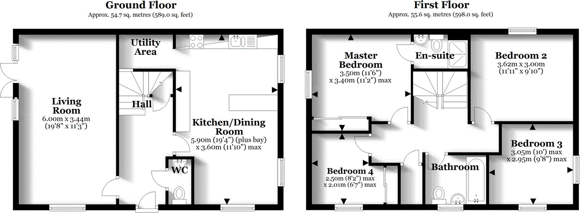 'Darcie Park' Development, Darsdale Drive, Raunds, Northamptonshire, nn9 floorplan