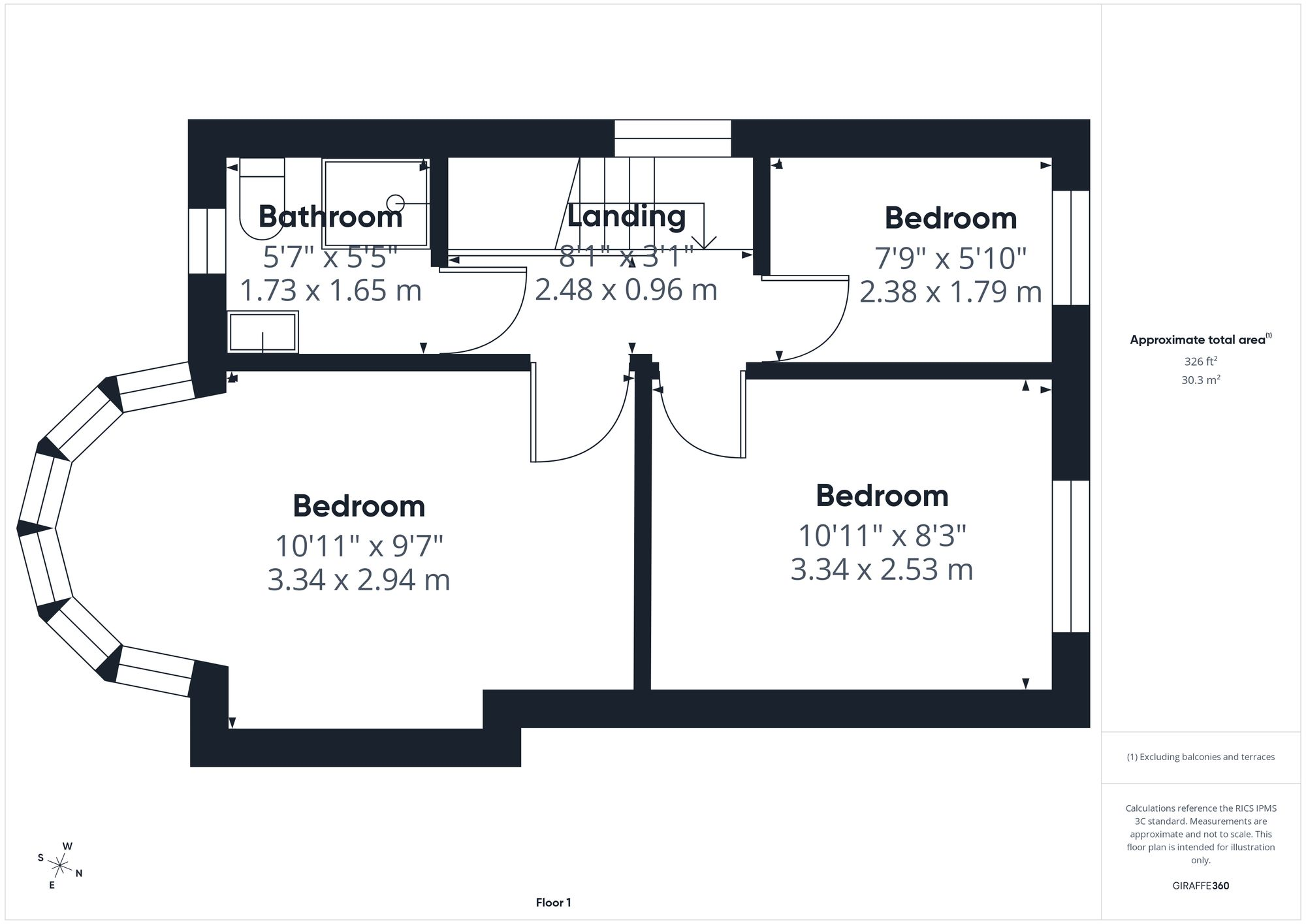 Langdale Road, Hinckley, LE10 floorplan