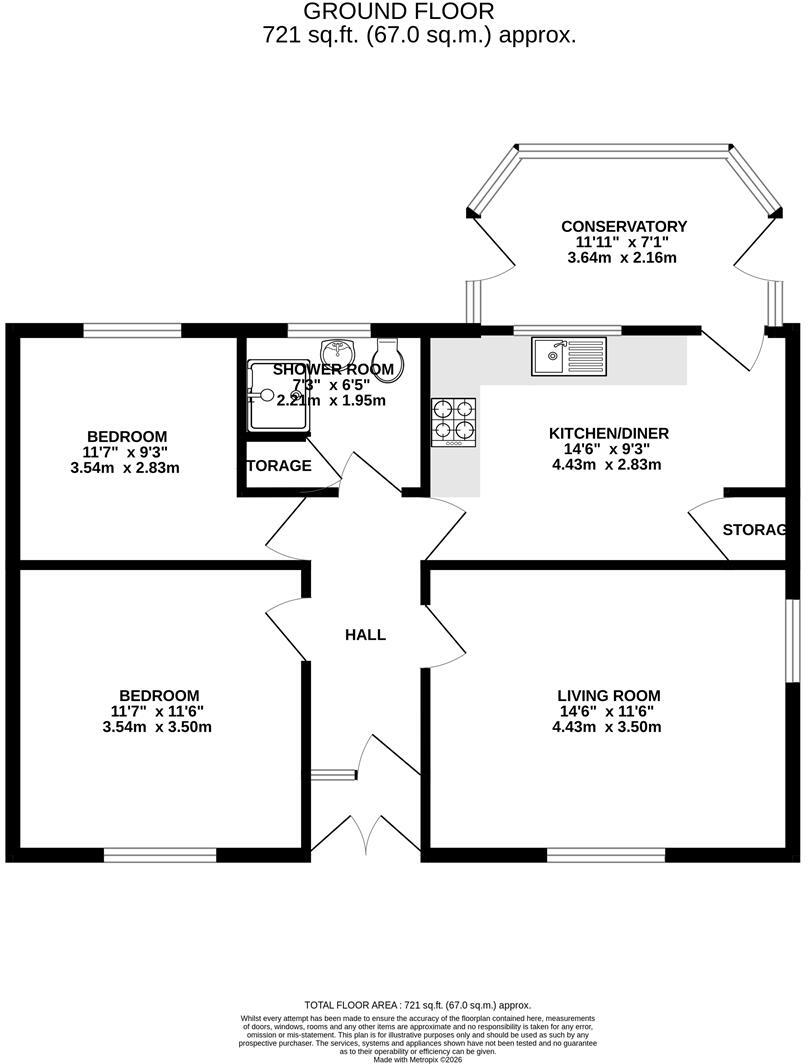 Brockridge Lane, Frampton Cotterell floorplan