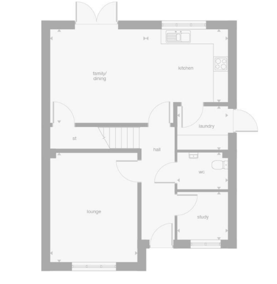 The Briarwood, Arlesey Village floorplan