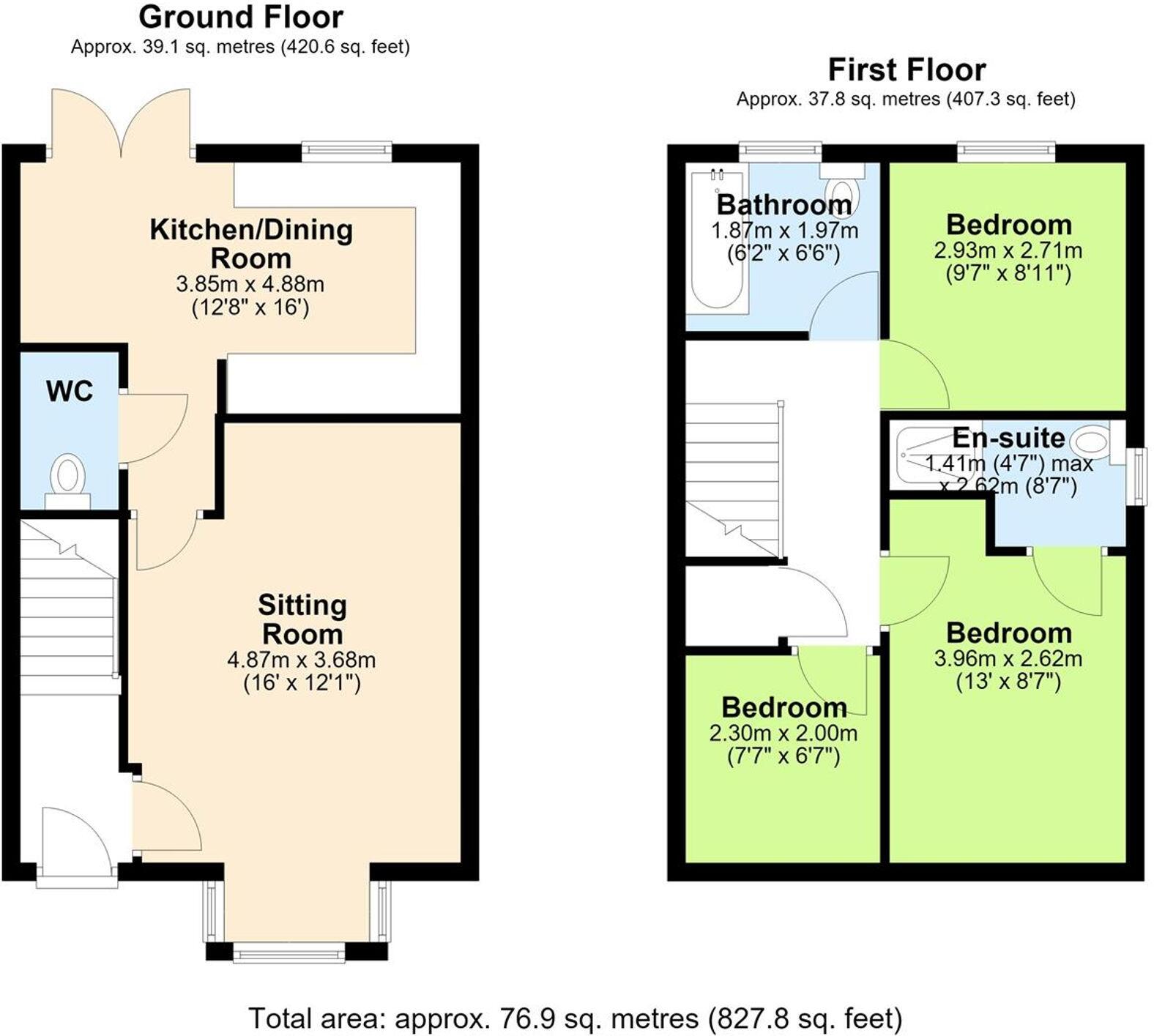 Limer Hill, Leigh, WN7 floorplan