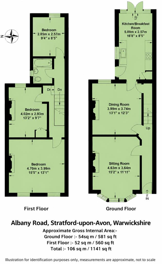 Albany Road, Stratford-Upon-Avon floorplan