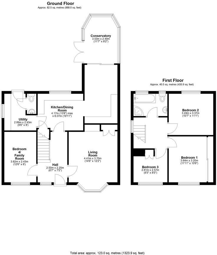 Richmond Drive, Shrewsbury floorplan