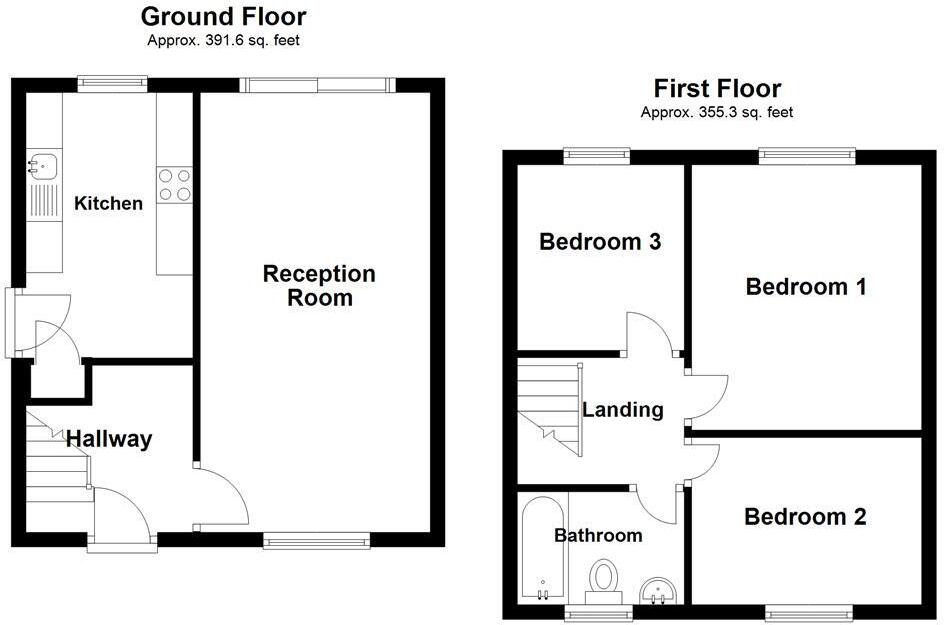 Bertha Road, Rochdale floorplan