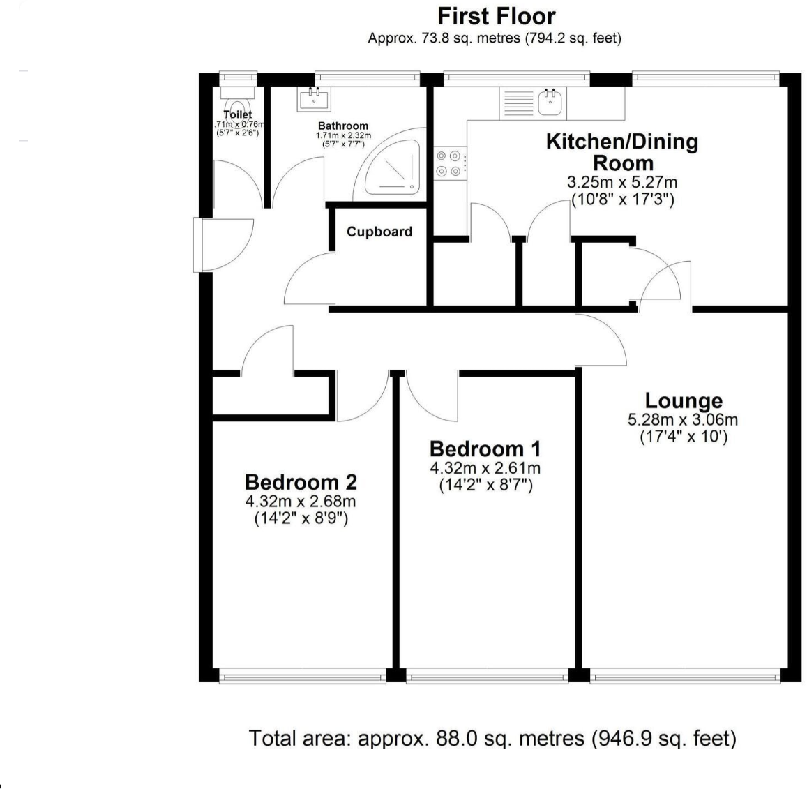 Minster Road, Royston, SG8 floorplan