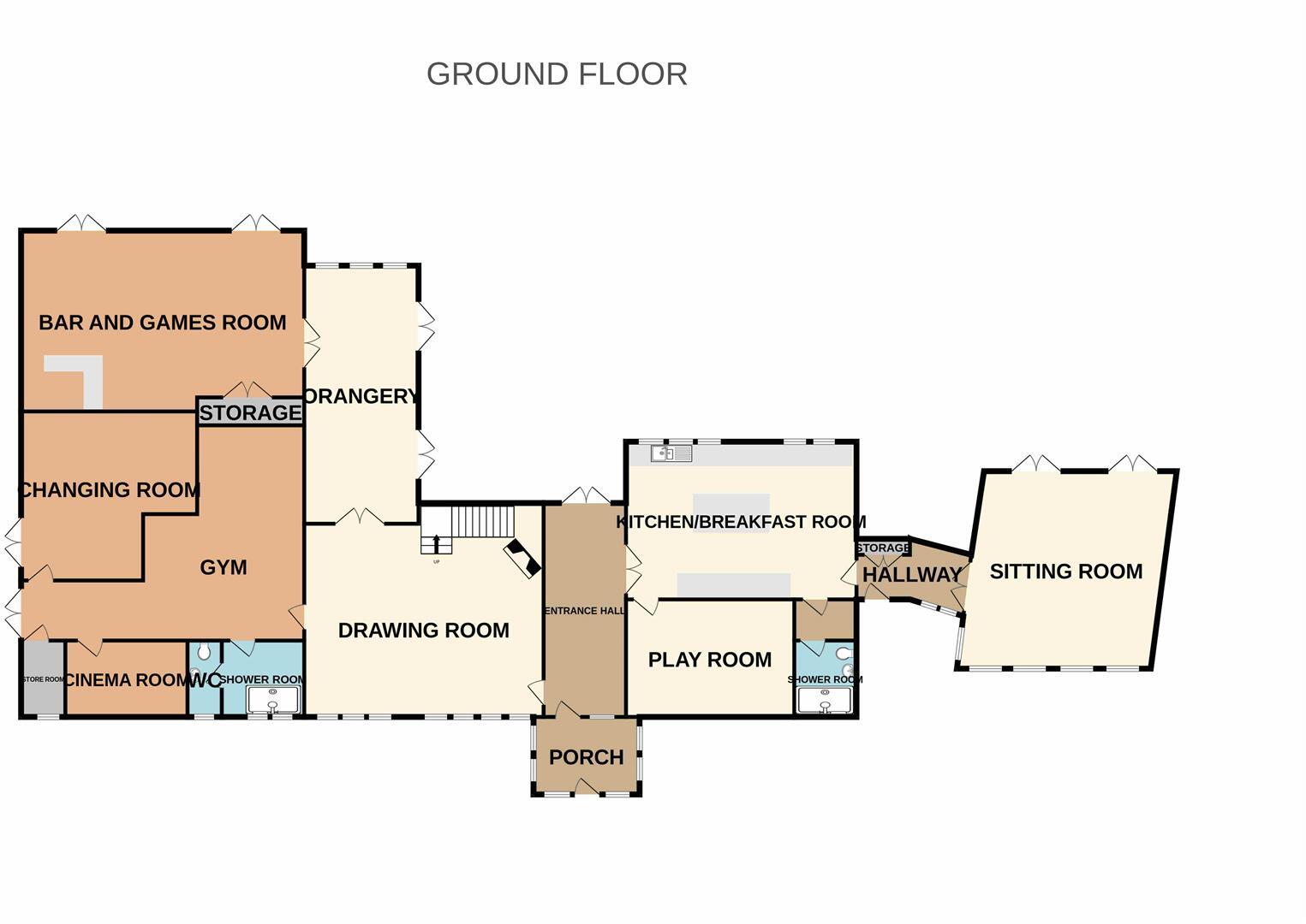 Bishops Lane, Buxton floorplan