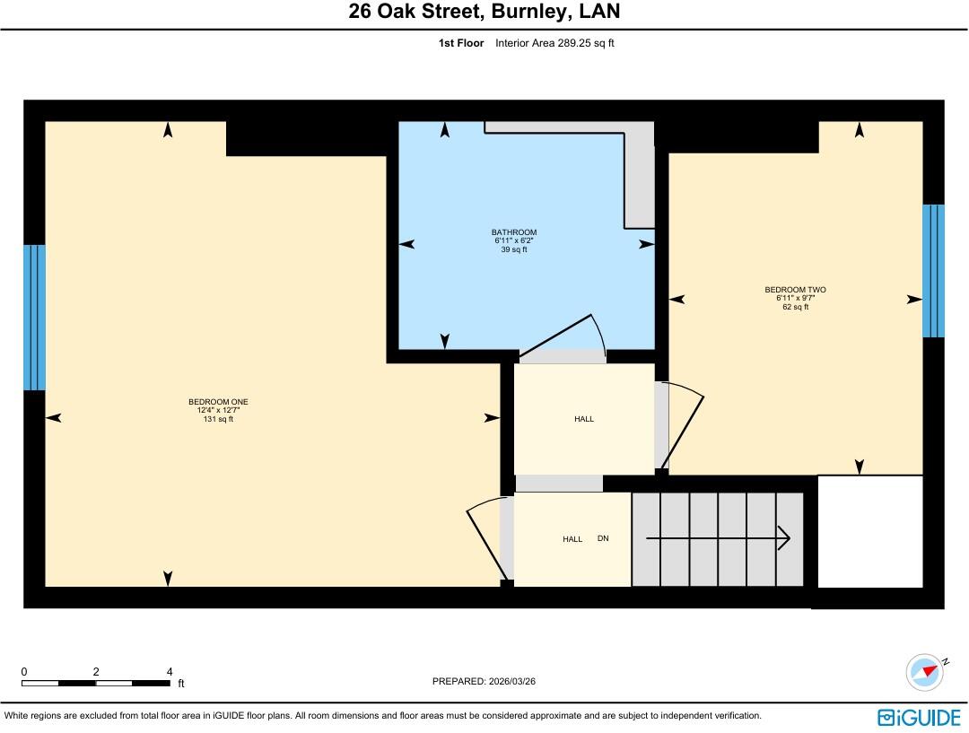 Oak Street, Burnley, Lancashire, BB12 floorplan