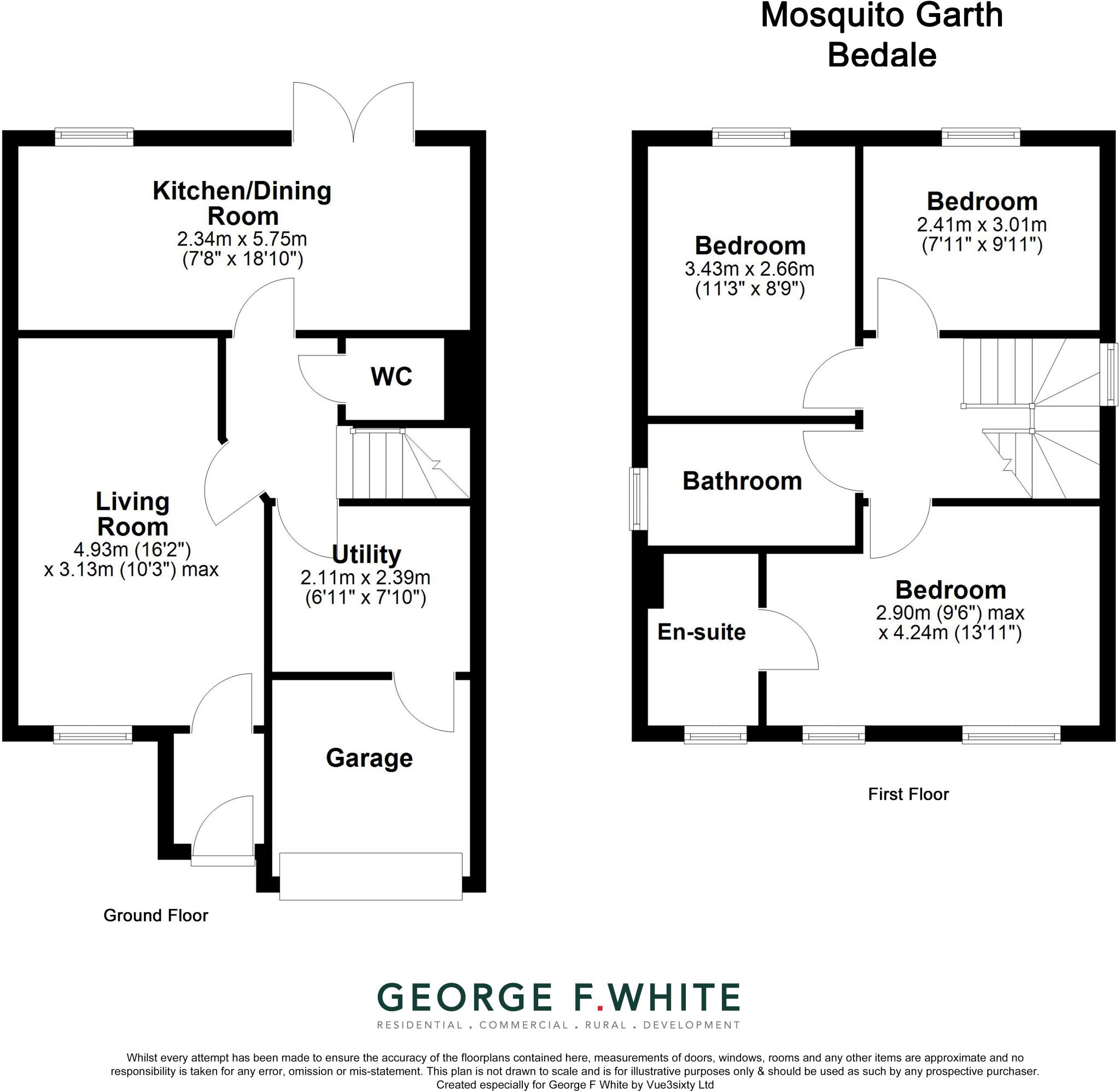 12, Mosquito Garth, Bedale, North Yorkshire, DL8 floorplan