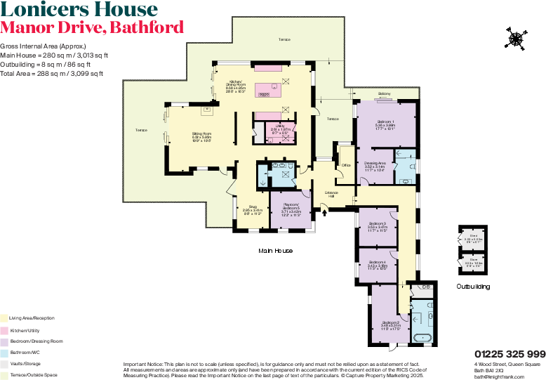 Manor Drive, Bathford, Bath, Somerset, BA1 floorplan