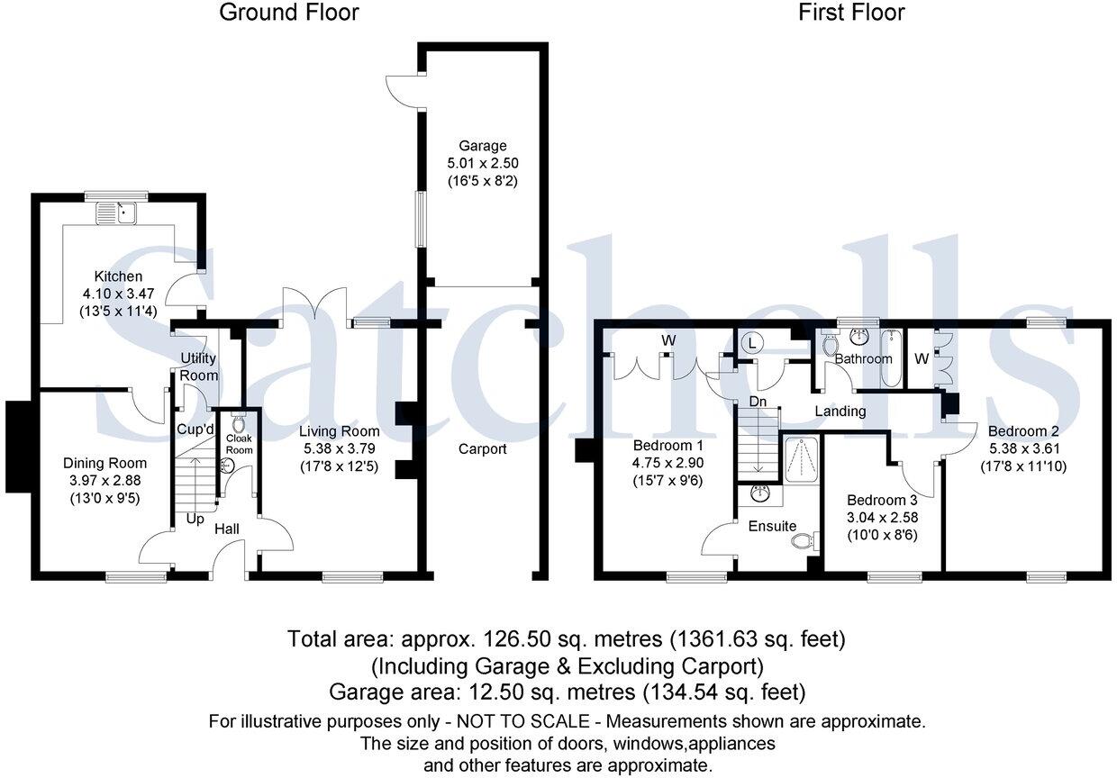 Jill Grey Place, Hitchin, SG4 floorplan