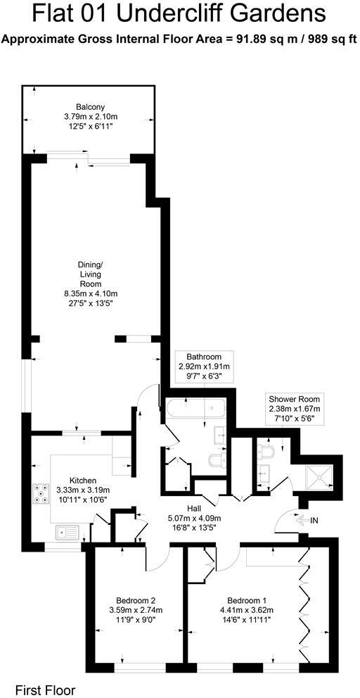 Seabrink, 46 Undercliff Gardens, Leigh-on-Sea, Leigh on sea floorplan