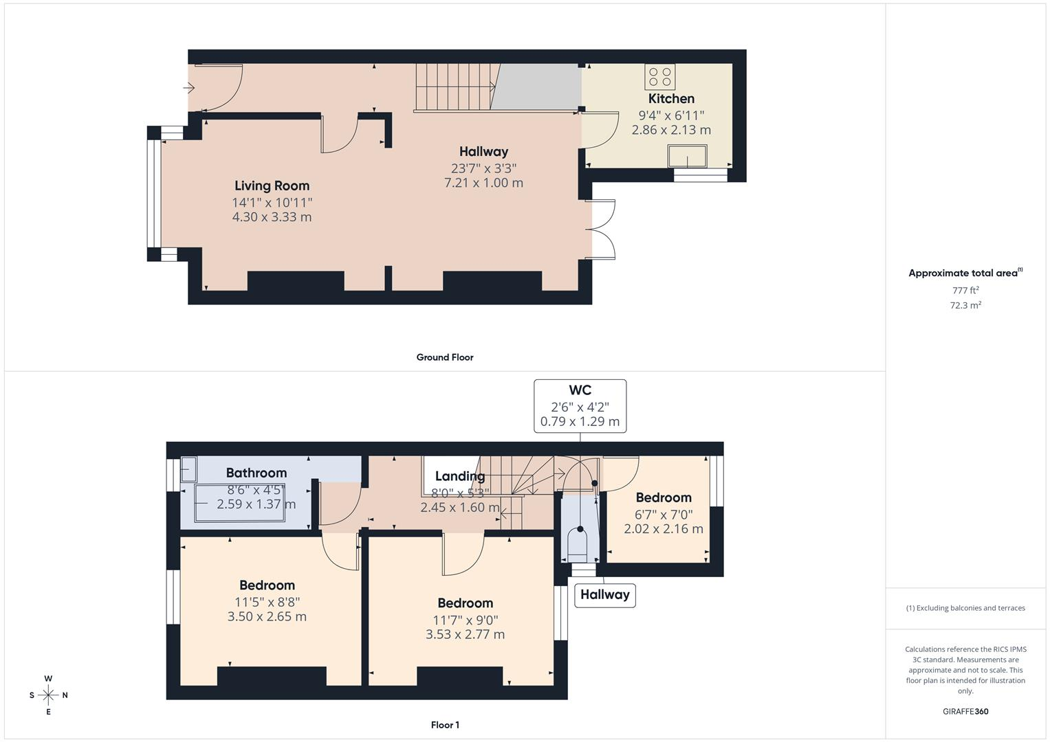 Carleton Street, Morecambe floorplan