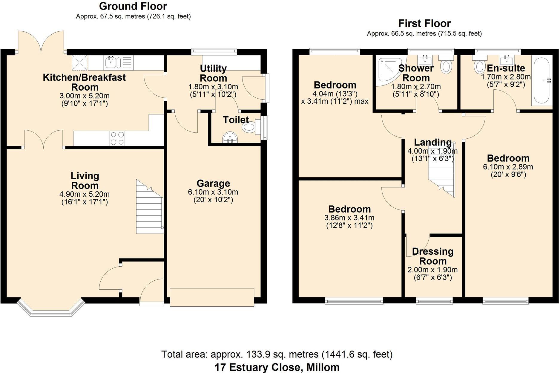 Estuary Close, MILLOM floorplan
