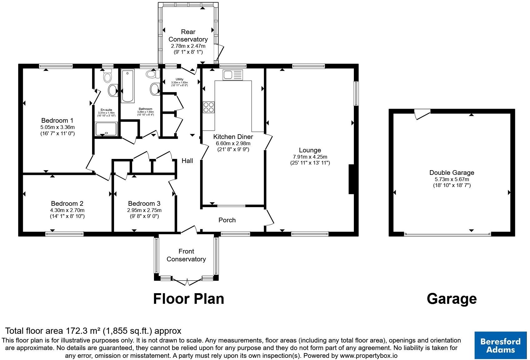 Llanfair Road, Abergele, LL22 floorplan