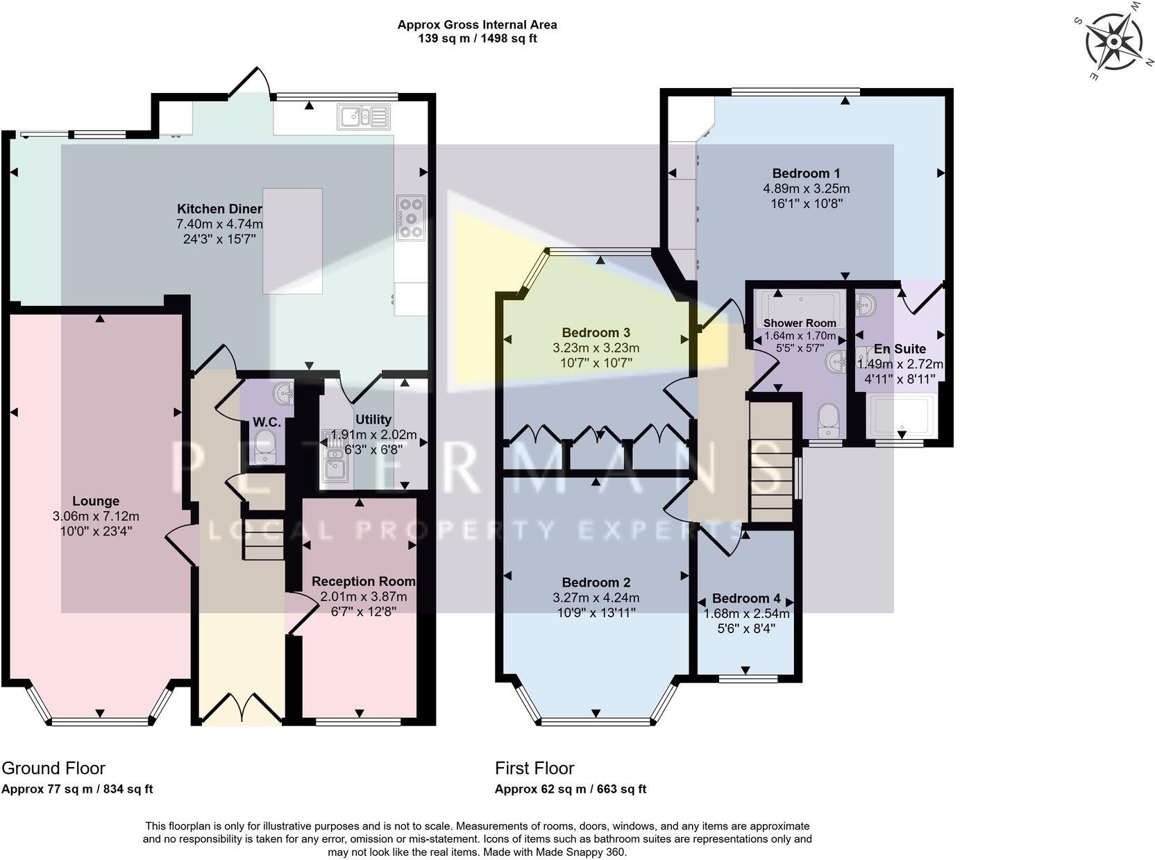 Francklyn Gardens, Edgware, HA8 floorplan