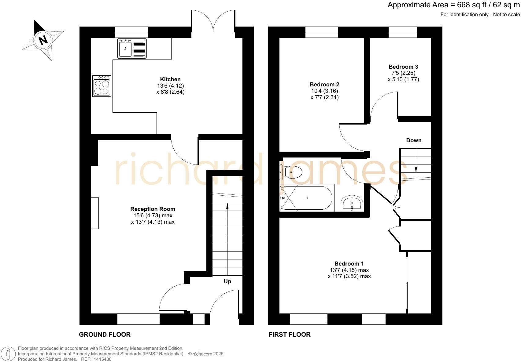 Sheerwold Close, Stratton St Margaret, Swindon, SN3 floorplan