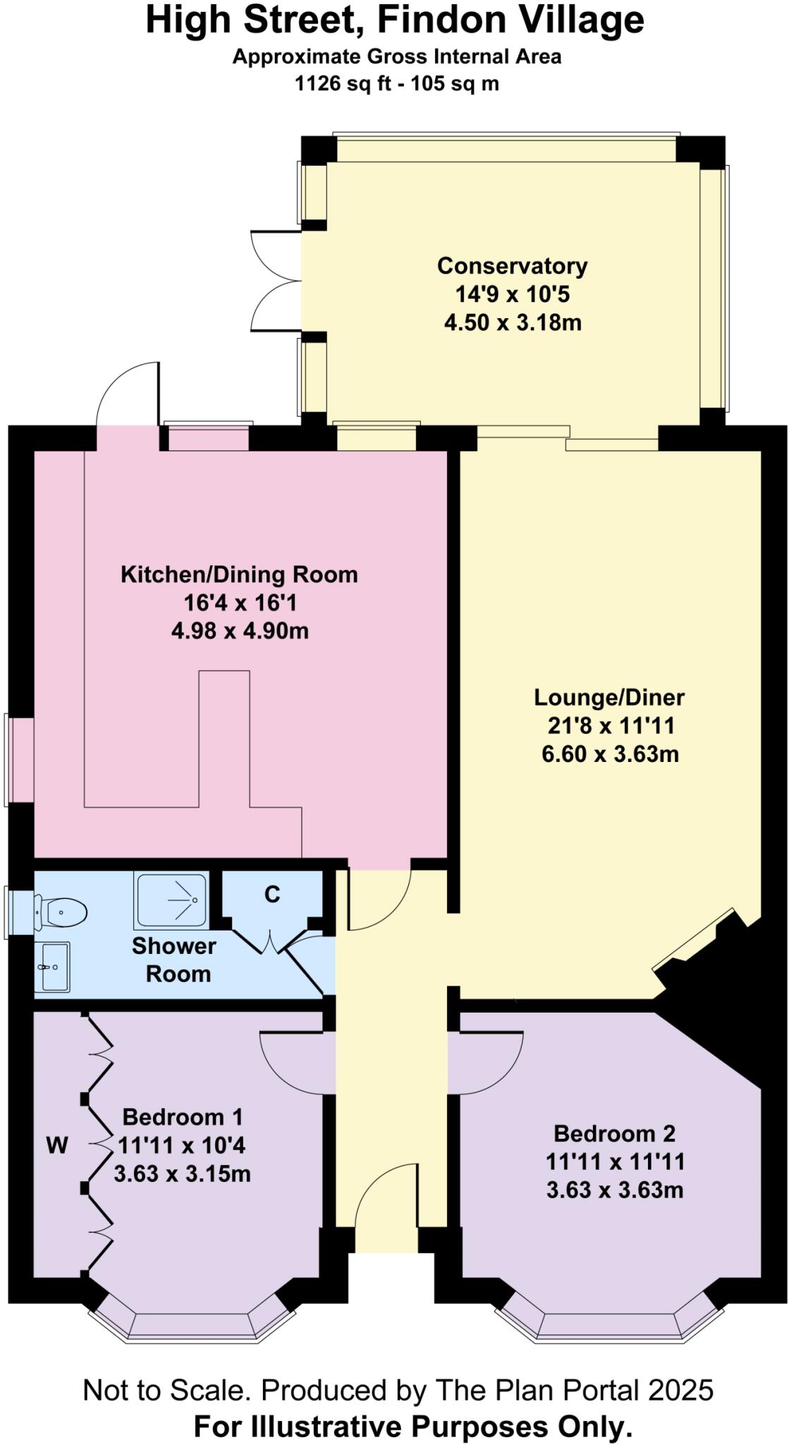High Street, Findon, Worthing, BN14 floorplan