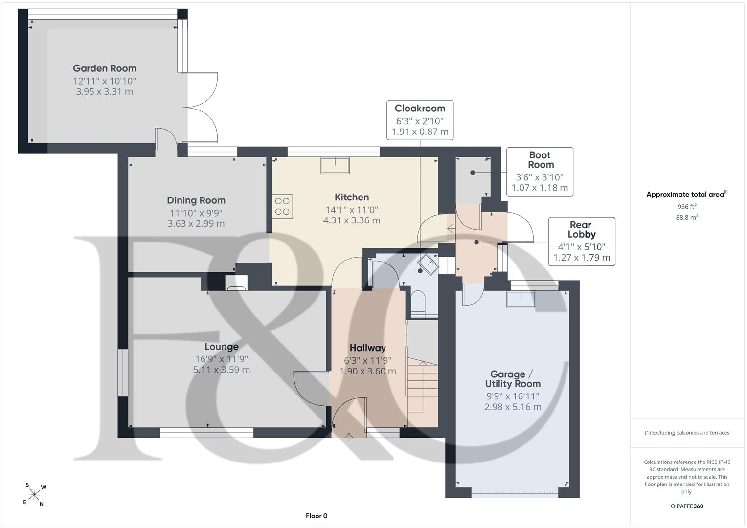 Chestnut Way, Repton floorplan
