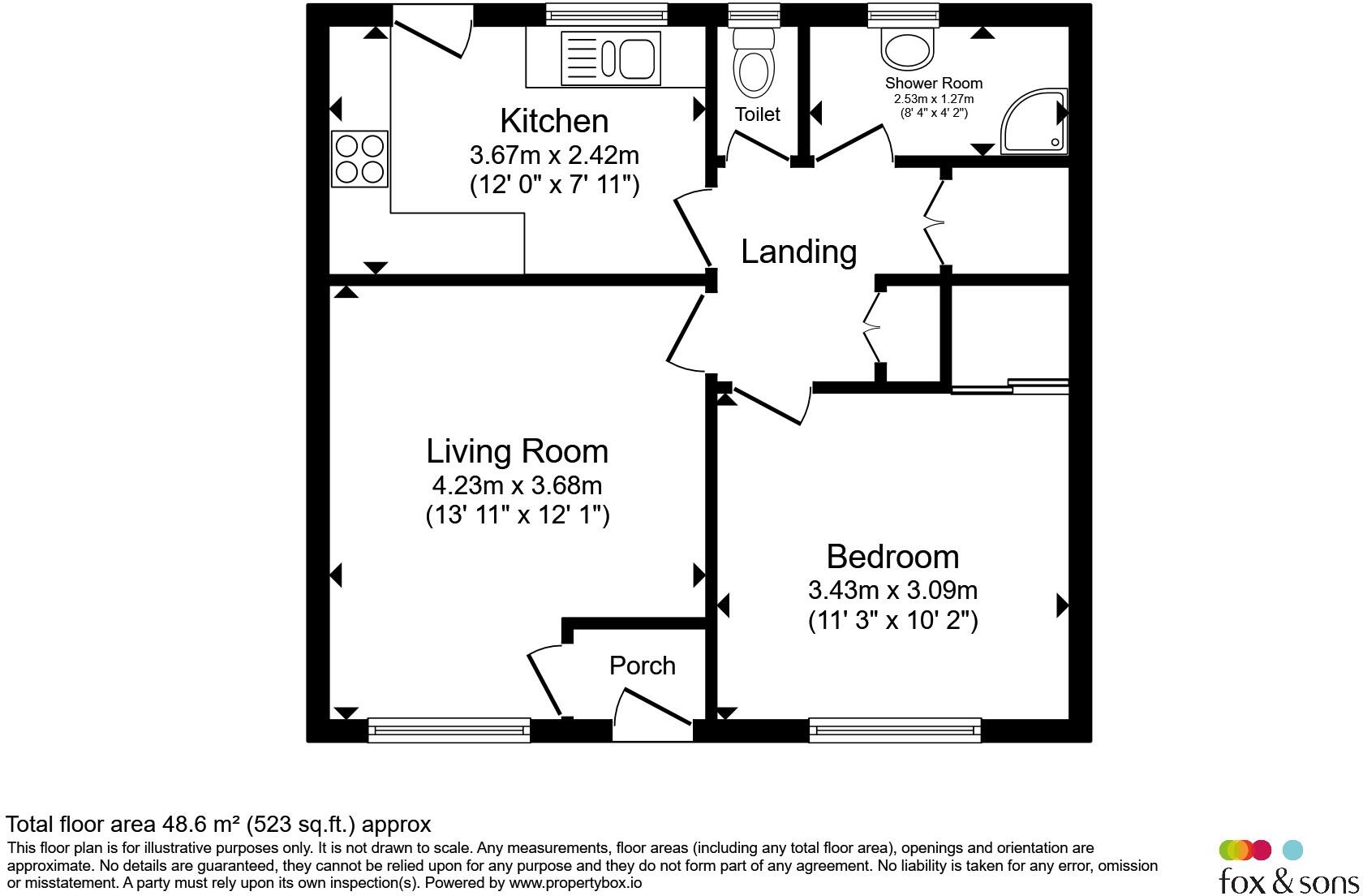 Rye Street, Eastbourne floorplan