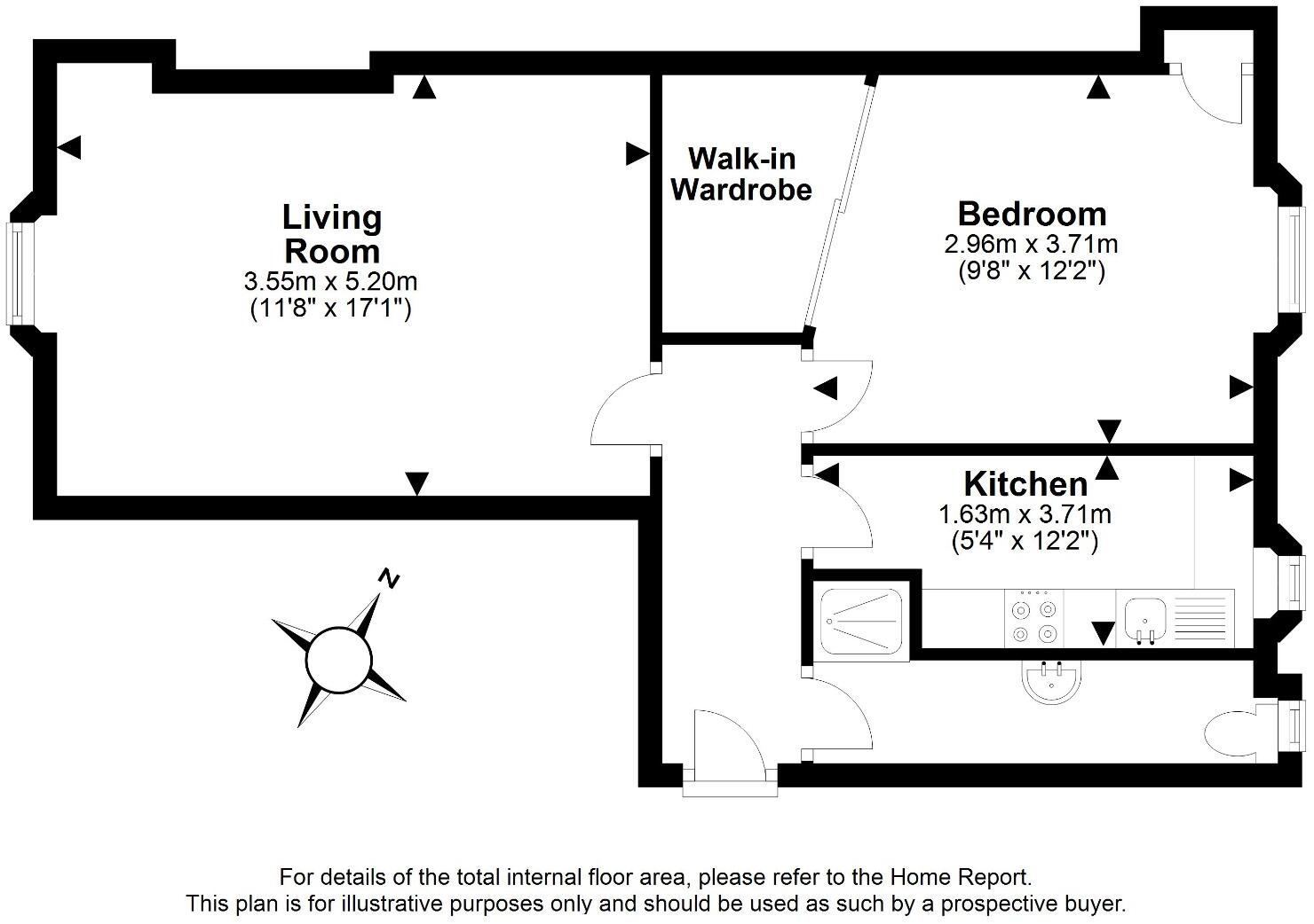 Dalgety Avenue, Meadowbank, Edinburgh, EH7 floorplan