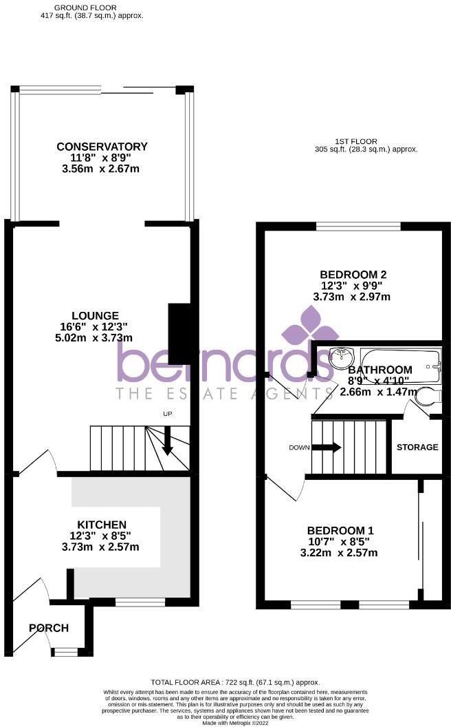 Walsingham Close, Portsmouth floorplan