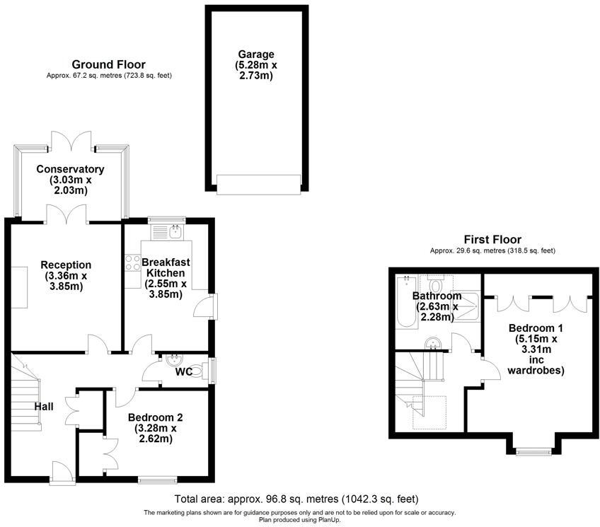 Priory Cottage, 14 Sawmill Lane, Wragby, Market Rasen, Lincolnshire, LN8 5PU floorplan