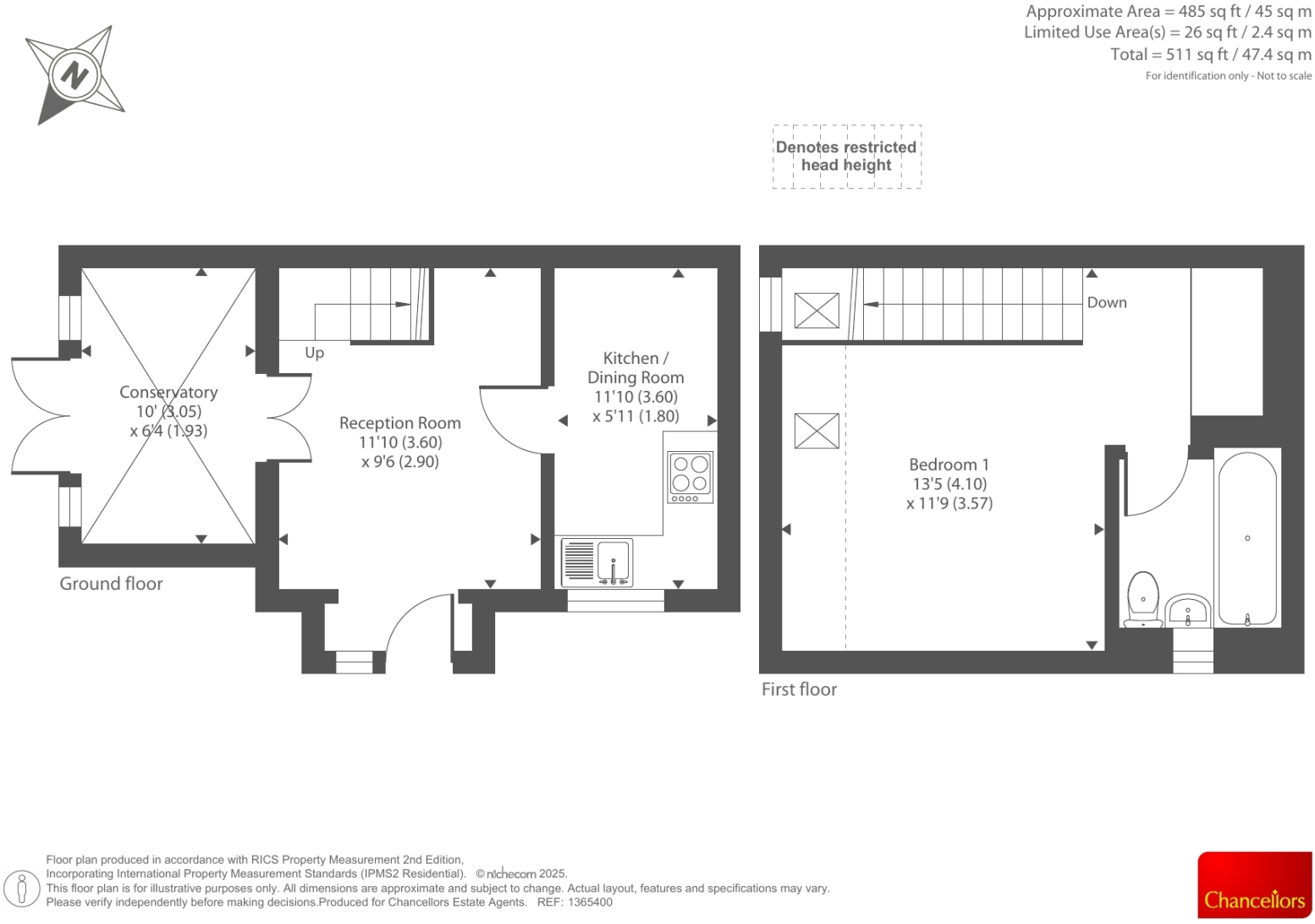Robertson Close, Newbury, RG14 floorplan