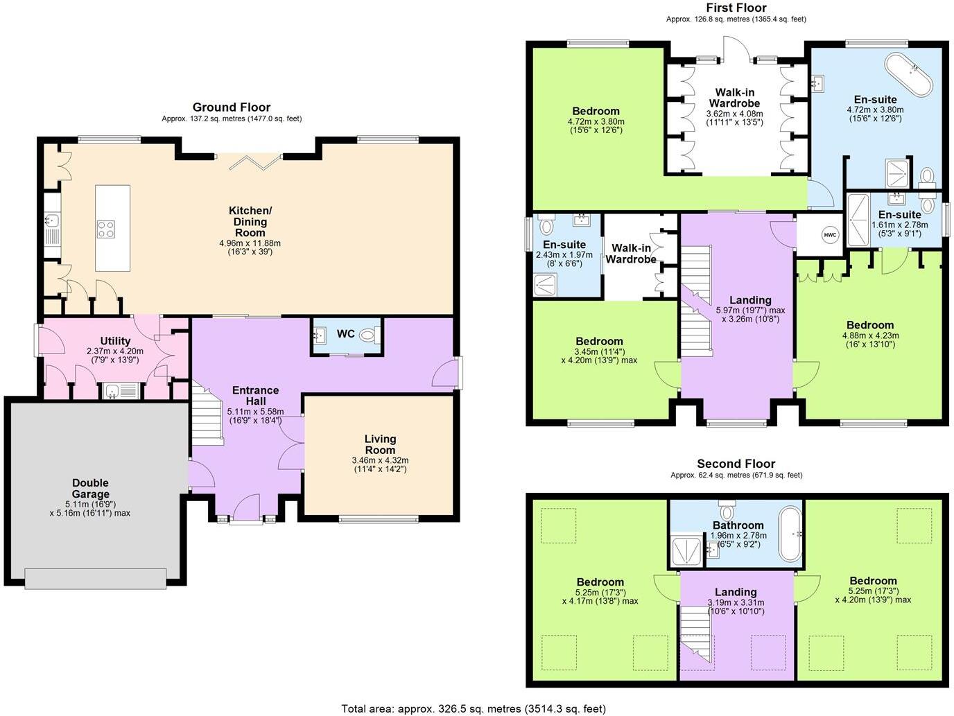 Horton, Telford floorplan