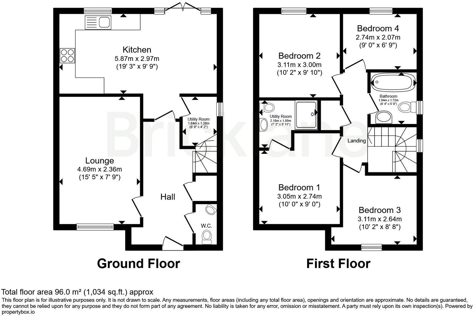 Tangmere Road, Hailsham, East Sussex, BN27 floorplan