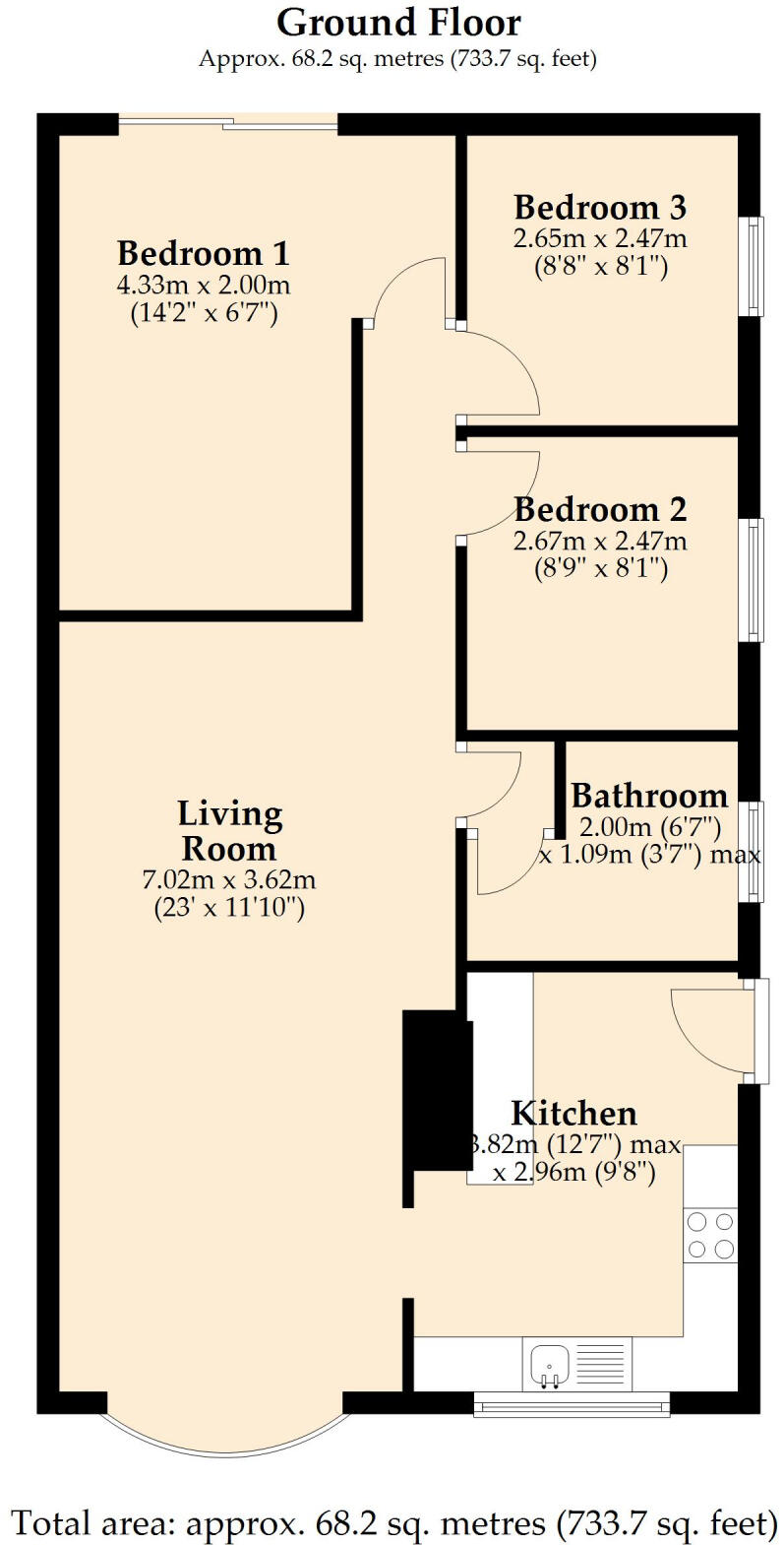South Parade, Leven, HU17 5LJ floorplan