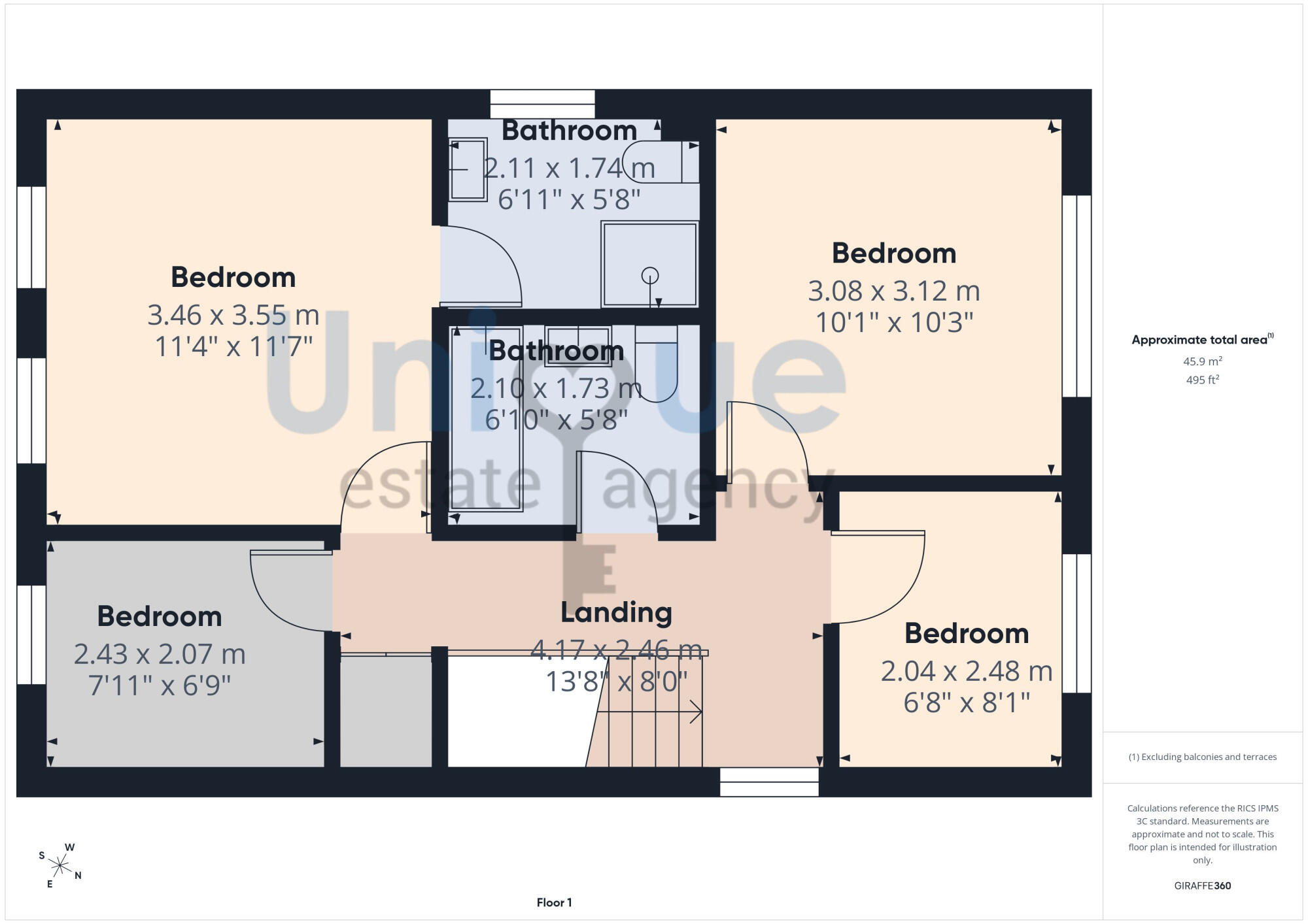 Bay Tree Close,  Blackpool, FY4 floorplan